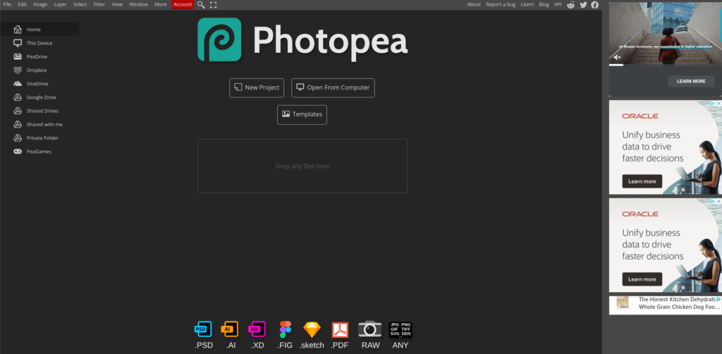 Photopea The Free Browser-Based Photoshop Alternative